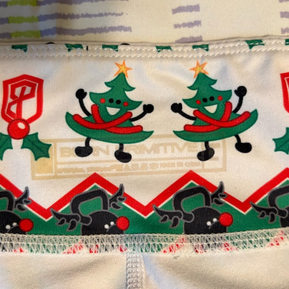 Born Primitive Festive Patterned Bike Shorts - image 2